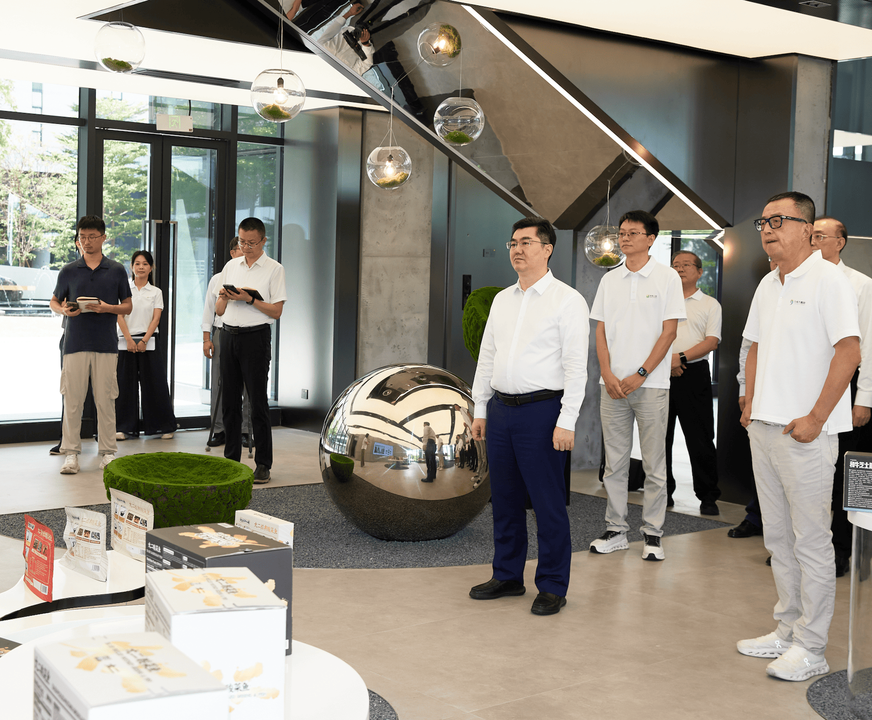 孙志洋市长调研milan米兰官网_米兰（中国）
集团全国供应链中心基地